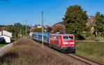 111 036 mit dem SVG27806 (Freudenstadt Hbf - Eutingen) in Bittelbronn 26.9.23