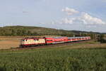 111 216 war am 17. September 2023 bei Wintershausen in Richtung Würzburg unterwegs.