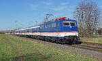 Seit dieser Woche ist die neue Lok ''111 130'' von TRI auf der RB 37 unterwegs
Logo und Loknummer fehlen noch.
Kaarst am 25.02.2026