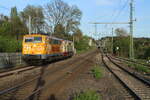 Die SR 111 075 + 111 057 auf den Weg nach Saarbrücken. Hier auf der durchfahrt in Rohrbach Saar (19.04.2026)