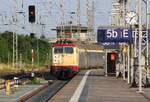 111 057 | UEx 1879 | 07.2021 | Stralsund Hbf 