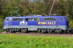 111 080 am 18.9.26 bei Eglharting. Die Roncalli wollte ich schon immer mal h�bsch haben. 