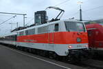 111 111-1 mit dem Go Ahead Ersatzzug in Schorndorf am 11.12.2023