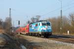 ...hier nochmal 111 017 diesmal am 05.03.11 mit RE 79025 in Assling