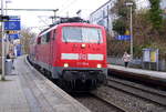 111 118-6 DB kommt mit dem RE4 von Dortmund-HBf nach Aachen-Hbf und kommt aus Richtung