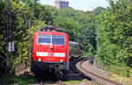 111 158 DB kommt mit dem RE4 von Dortmund-HBf nach Aachen-Hbf und kommt aus Richtung
