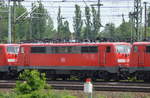 DB 111 180-6 im DB Stillstandsmanagement Leipzig Engelsdorf 19.06.2019
