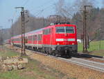Elok der Baureihe 111 waren von deren Indienststellung ab 1974 bis 2013 auf der Strecke München - Salzburg zuhause.