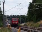 111 067 fährt am 21.06.14 mit dem RE 59688 von München nach Ingolstadt.