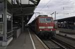 111 060-0 mit zusätzlichem Zug RE 31521 (Offenburg - Freiburg(Breisgau) Hbf) am 8.