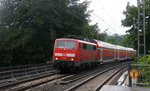 111 155 DB kommt mit dem RE4 von Dortmund-HBf nach Aachen-Hbf und kommt aus Richtung
