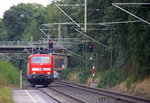 111 129 DB kommt als Lokzug aus Dortmund-Hbf nach Aachen-Hbf und kommt aus Richtung Neuss-Hbf,Mönchengladbach-Hbf,Rheydt-Hbf,Wickrath,Beckrath,Herrath,