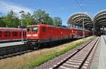 112 179 hat am 17.6.2017 mit dem RE70 (RE21018) von Hamburg Hauptbahnhof den Kieler Hauptbahnhof erreicht.