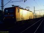 Sch�ner Sp�tsommertag in Erfurt am 19.09.2003 h�lt dieser IC im Erfurter Hbf.