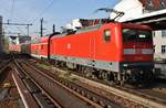 112 109 fährt am 31.10.2019 mit dem RE1 (RE3120) von Frankfurt(Oder) nach Brandenburg Hauptbahnhof aus Berlin Friedrichstraße aus.