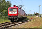 112 159-9 brachte die Besucher des einmaligen Orientrot-Treffens von Lutherstadt Wittenberg Hbf zum Veranstaltungsgelände, dem ehemaligen Bahnbetriebswerk.