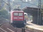 RE1 nach Brandenburg Hbf im Bahnhof Werder (Havel).