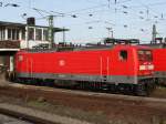 DB 112 160-7 (von der DB neu beschafft! - siehe auch Kommentar von Jens) im Hauptbahnhof von M�nster in Westfalen am 24.09.2006.