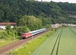 Ab 01.06.22 gab es den RB 25 Ersatzverkehr zwischen Halle-Saalfeld und zurück.