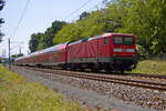 Nachschuss auf 112 113 als RE 3 nach Jüterbog am 13.
