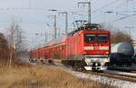 DB 112 165 | RE30 | Anklam | Winter Januar 2026