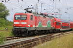 Nach langer Zeit war 112 108 W�lkchen  wieder zu Gast im Rostocker Hbf.25.07.2026
