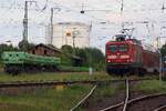 'W�lkchen' oder 'Genau Ihre Richtung' - DB 112 108-6 | RE 3 | Anklam | Juli 2026 | ich stehe neben dem Gleis am Anschluss Binnenhafen