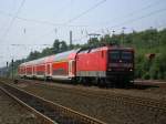 112 136-7 mit RE 11 von D�sseldorf nach Paderborn.(28.07.2008) 