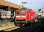 BR 112 156-5 in D�sseldorf Hbf.