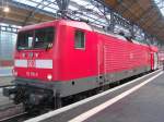 112 178-9 ist gerade mit den RE 21408 aus Hamburg Hbf in L�beck Hbf angekommen und wird um 9.10 Uhr mit RE 21411 zur�ck nach Hamburg Hbf fahren.