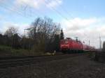 112 150-8 zieht den RE 21421 L�beck Hbf - Hamburg Hbf am 22.12.08 in den Bahnhof Reinfeld (Holst.) um dort einen Planhalt einzulegen.