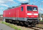 112 185-4 steht am Tag der offenen T�r im BW Rummelsburg zur Besichtigung f�r die Besucher.