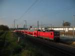 Der RE 5 f�hrt nur 10 Minuten nach dem  Warnem�ndeExpress  von Rostock die selbe Strecke nach Berlin.