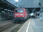 112 135 am 14.Dezember in Karlsruhe vor IRE 4911 nach Stuttgart  