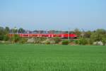 RE nach Hamburg verl�sst Bordesholm.