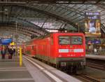 112 104-5 schiebt Ihren RE1 flei�ig in Richtung Brandenburg Hbf.