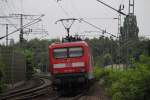 112 128-4, f�hrt am 23.07.2010 von Lehrte nach Hannover.