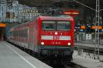 112 121-9 vor einer Leerfahrt im Leipziger Hbf am 16.09.2005