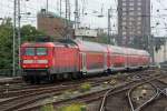 112 136-7 bei der Einfahrt in K�ln 19.9.2010