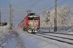 -----> wieder sch�n aussehen zu lassen am n�chsten Tag,  die RE 3 nach Elsterwerda hat den Bf Stralsund verlassen am 19.12.2010