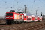 112 139 mit dem IRE Berlin Magdeburg am 07.03.2011 in Saarmund