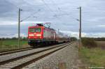 112 139  Otto hat Zugkraft  mit dem IRE25 (IRE 4278) nach Magdeburg zwischen Brandenburg und G�tz.