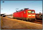 Vor einem Jahr: InterRegio-Nostalgie; IR2289 mit 112 122 f�hrt am Bf Berlin-Sch�nefeld ab in Richtung Chemnitz.