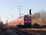 112 188 mit dem RE 3 (RE 18311) nach  Elsterwerda  mit nächstem Halt in Blankenfelde(Teltow-Fläming) am 11.