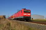 Für die Annalen....dieses Foto der 112 158 mit ihrem RE7 Zug nach Münster ist am Sonntag den 9.