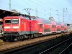 Am 03.10.2014 kam 112 138 mit ihrem RE 20 von Halle(Saale) nach Stendal und fuhr weiter in Richtung Uelzen.