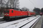 Hier 112 180 mit einem RE70 (RE21019) von Kiel Hbf.
