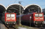 Hier links 112 179 mit einem RE70 (RE21021) von Kiel Hbf.