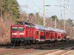 112 101 mit einem RE 5 nach Rostock am 13.