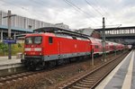112 188 verlässt mit dem RE3 (RE3330) von Berlin Südkreuz nach Eberswalde Hauptbahnhof am 2.8.2016 Berlin Gesundbrunnen.